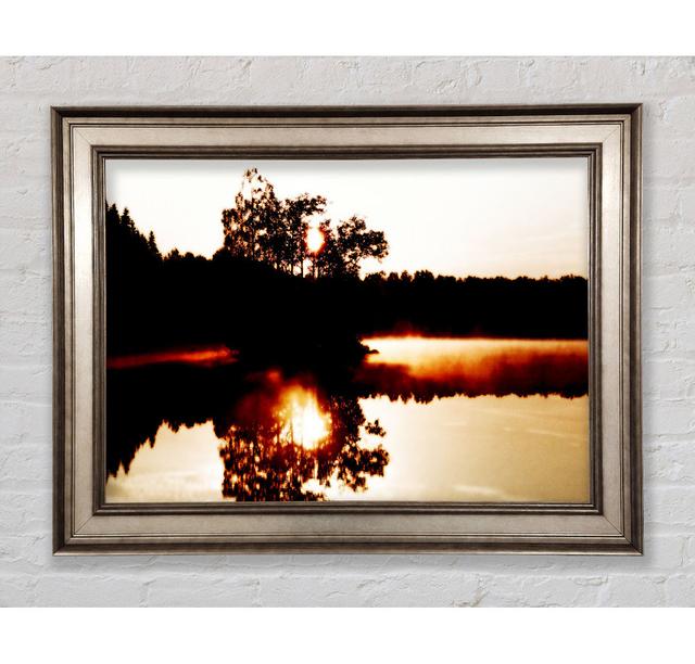 River Reflections Framed Print Bright Star Size: 29.7cm H x 42cm W on Productcaster.