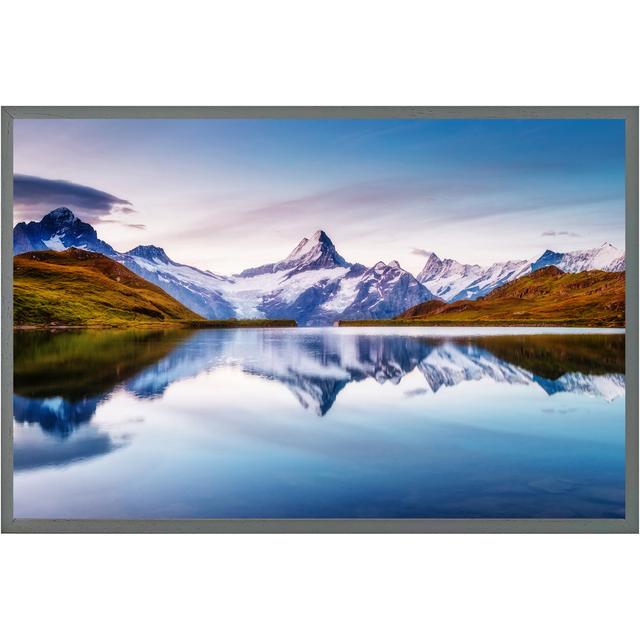 Danube Single Picture Frame Print Alpen Home Frame Option: Grey Framed, Size: 76cm H x 114cm W x 4cm D on Productcaster.