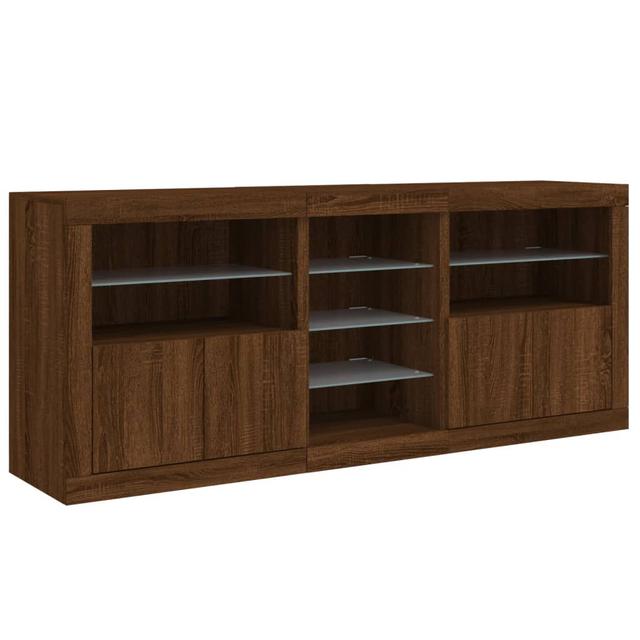 Basibul 181.5 Cm Wide Sideboard Metro Lane Colour: Brown Oak on Productcaster.