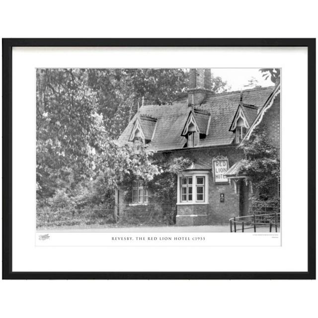 'Revesby, the Red Lion Hotel C1955' - Picture Frame Photograph Print on Paper The Francis Frith Collection Size: 31.5cm H x 38.8cm W x 2.3cm D on Productcaster.