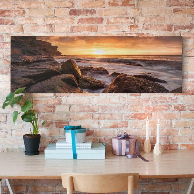 Cape Solander Art Print on Canvas Highland Dunes Size: 70cm H x 200cm W on Productcaster.