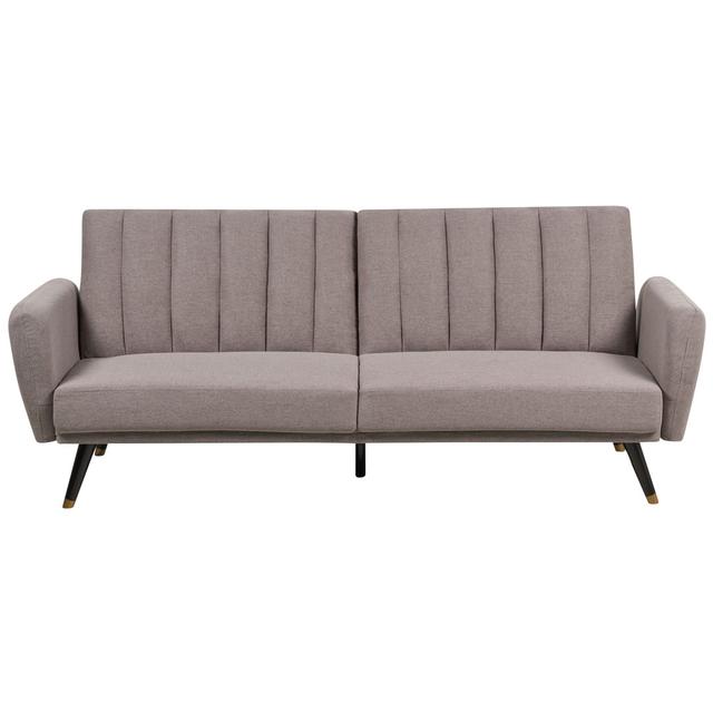 3-Sitzer Schlafsofa Nelsonia ScanMod Design Polsterfarbe: Braun on Productcaster.