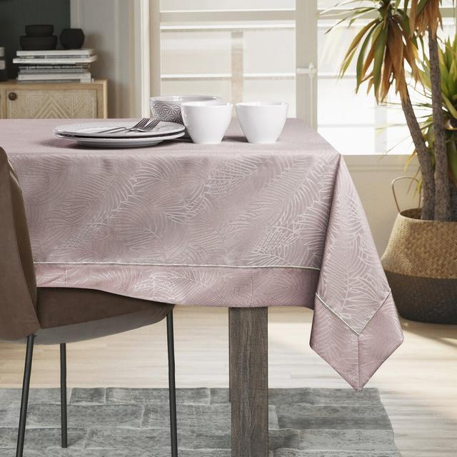 Laplace Tablecloth Ebern Designs Colour: Pink, Size: 140 cm W x 400 cm L on Productcaster.