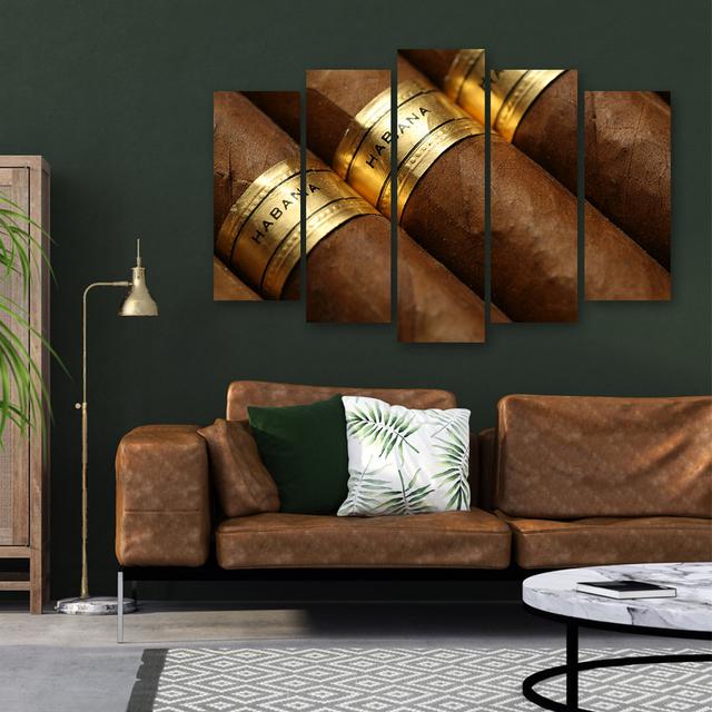 Leinwandbild Cuban Cigar Ebern Designs Größe: 100 cm H x 200 cm B on Productcaster.