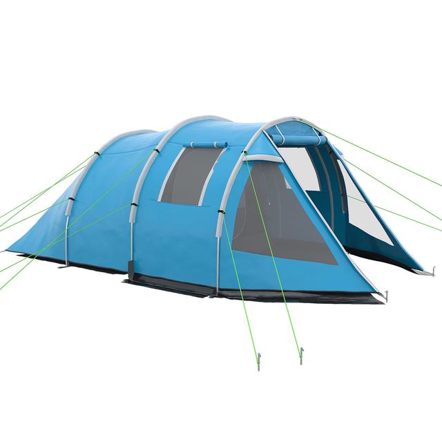 Dahlberg 4 Person Tent Freeport Park Colour: Blue on Productcaster.