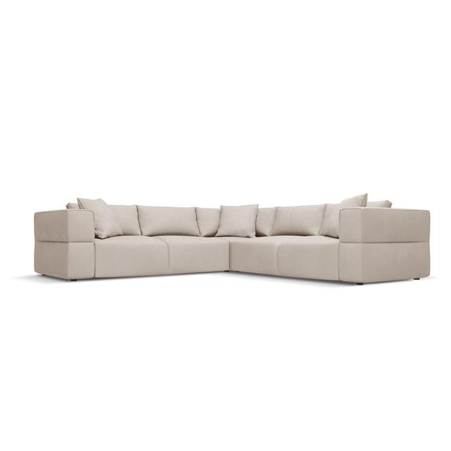 Ecksofa Micadoni Startseite Perspections Polsterfarbe: beige on Productcaster.