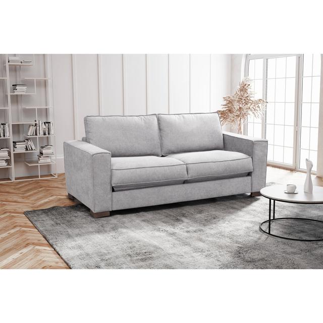 Maximina Sofa Ebern Designs Upholstery Colour: Light Grey on Productcaster.