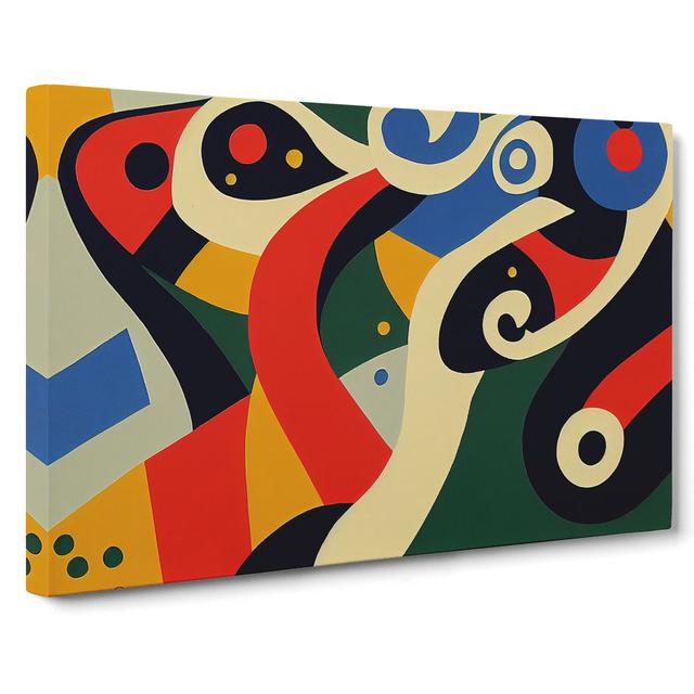 Unsurpassed Modern Abstract Art - Wrapped Canvas Painting Metro Lane Size: 50cm H x 76cm W x 3cm D on Productcaster.