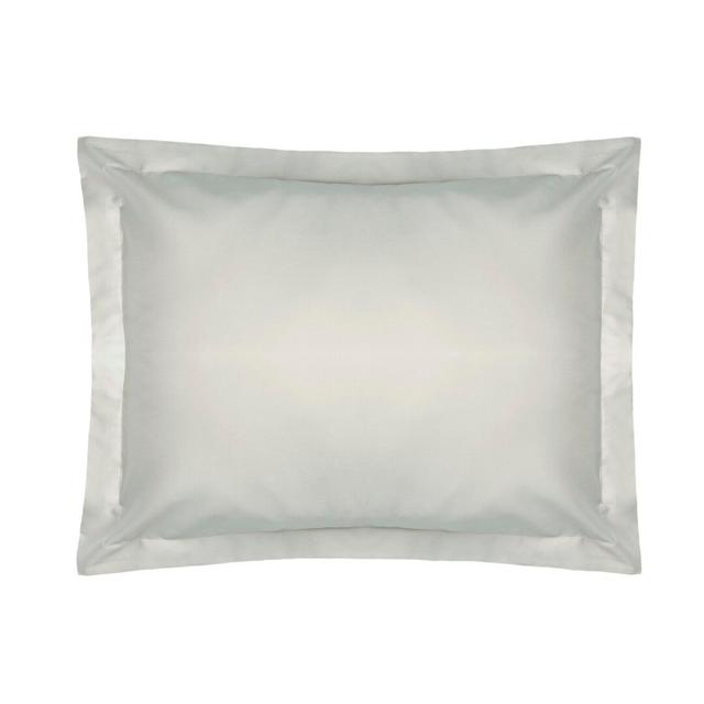 600 Thread Count 100% Cotton Range Envelope Oxford Pillowcase Belledorm Colour: Platinum on Productcaster.