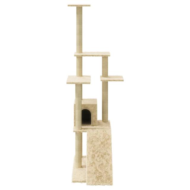 Elmore 155cm H Cat Tree Archie & Oscar Colour: Cream on Productcaster.