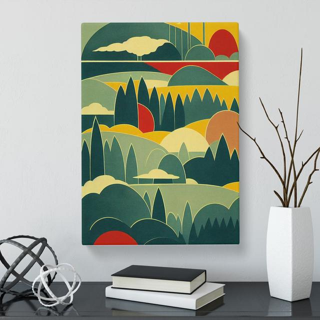 Tremaine Spring Landscape Vol.1 - Wrapped Canvas Graphic Art Alpen Home Size: 76cm H x 50cm W x 3cm D on Productcaster.