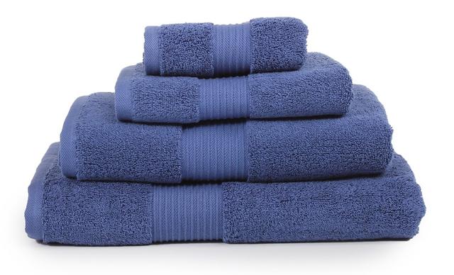 Bliss Pima Bath Towel Cobalt Deyongs 1846 Colour: Petrol on Productcaster.