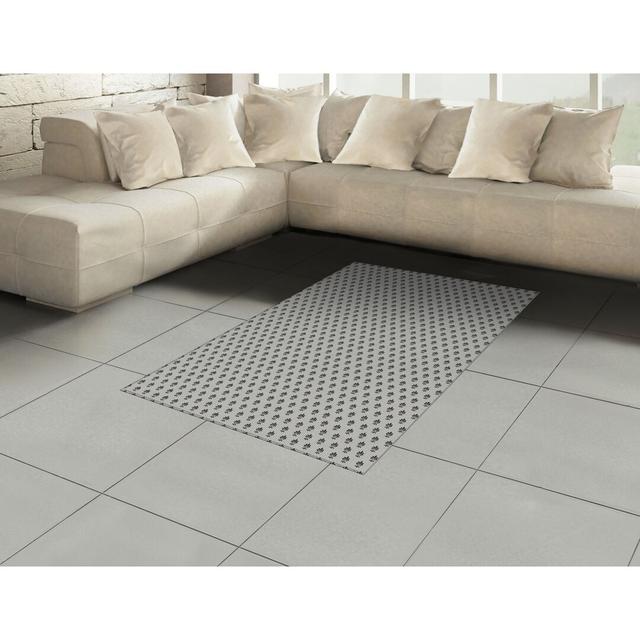 North Andover Flatweave Grey/Charcoal/Grey Rug Ebern Designs Rug Size: Rectangle 120 x 180cm on Productcaster.