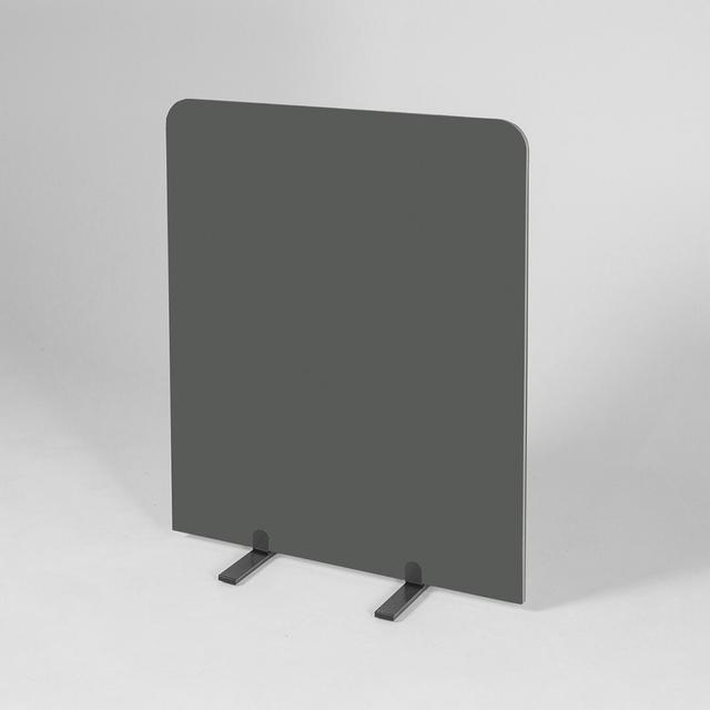 Wood Panel Symple Stuff Size: 160cm H x 120cm W x 3cm D, Colour: Gunmetal on Productcaster.