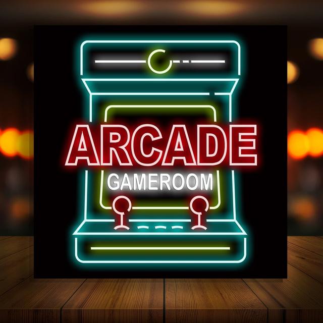 Neon Sign Light Arcade Wall Décor Maturi on Productcaster.