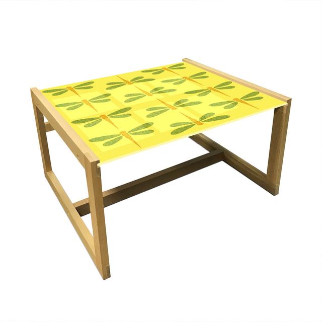 Jaecob Sled Coffee Table East Urban Home Size: 62cm H x 74cm W x 40cm D on Productcaster.