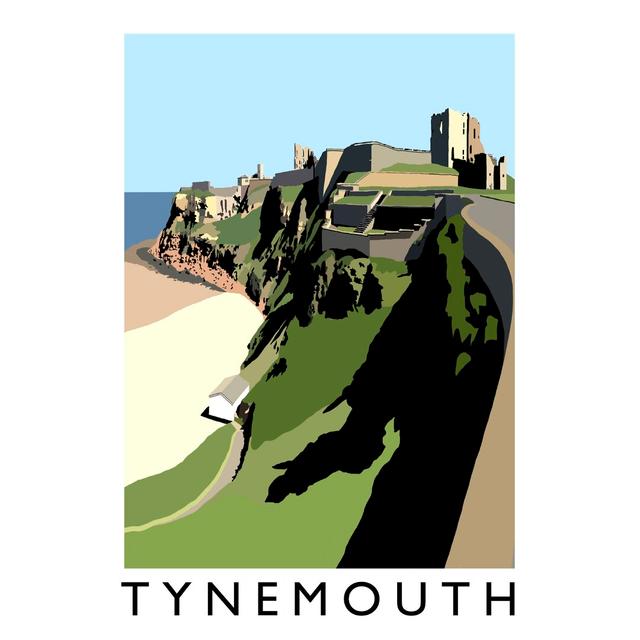 Tynemouth 2 by Richard O'Neil - Graphic Art Print on Paper East Urban Home Format: No Frame, Size: 50 cm H x 40 cm W x 1 cm D on Productcaster.