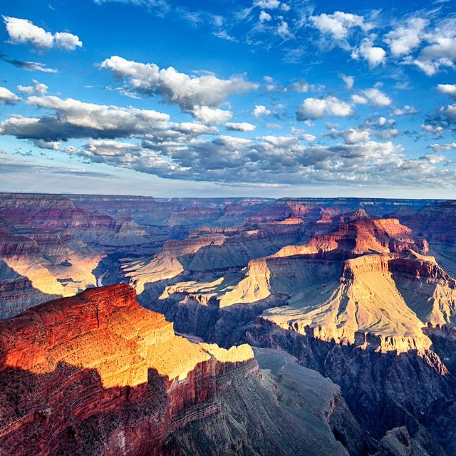 Grand Canyon by Vwalakte - Wrapped Canvas Photograph Natur Pur Size: 122cm H x 122cm W on Productcaster.