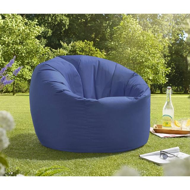 Bean Bag Lounger Latitude Run Colour: Blue on Productcaster.