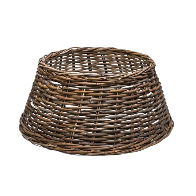 Ivyline Sustainable Wicker Tree Skirt The Seasonal Aisle Size: 26cm H x 60cm W on Productcaster.