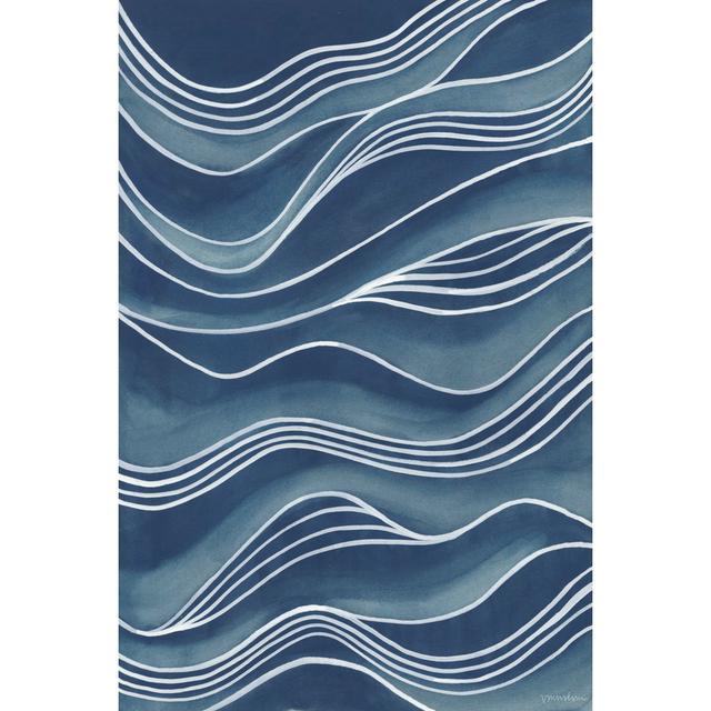 Wind & Waves II - Wrapped Canvas Painting Print Ivy Bronx Size: 46cm H x 30cm W x 3.8cm D on Productcaster.