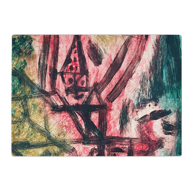 Fire Clown by Paul Klee Chopping Board East Urban Home Size: 20cm W x 28.5cm L on Productcaster.