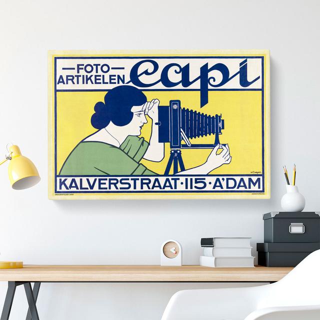 Capi by Johann Georg Van Caspel - Print on Canvas East Urban Home Format: Wrapped Canvas, Size: 50cm H x 76cm W x 3cm D on Productcaster.