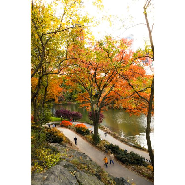 Herbst im Central Park - Kunstdrucke auf Leinwand ClassicLiving Größe: 90 cm H x 60 cm B on Productcaster.