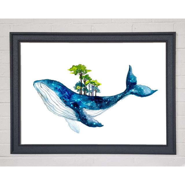 The Whale Forest - Single Picture Frame Art Prints Highland Dunes Size: 21cm H x 29.7cm W on Productcaster.