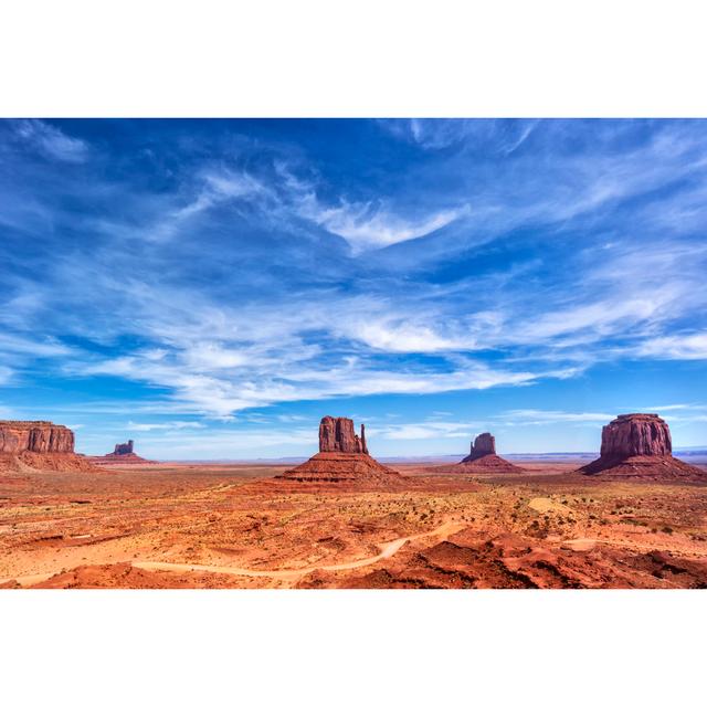 Monument Valley - Print Natur Pur Size: 61cm H x 91cm W on Productcaster.