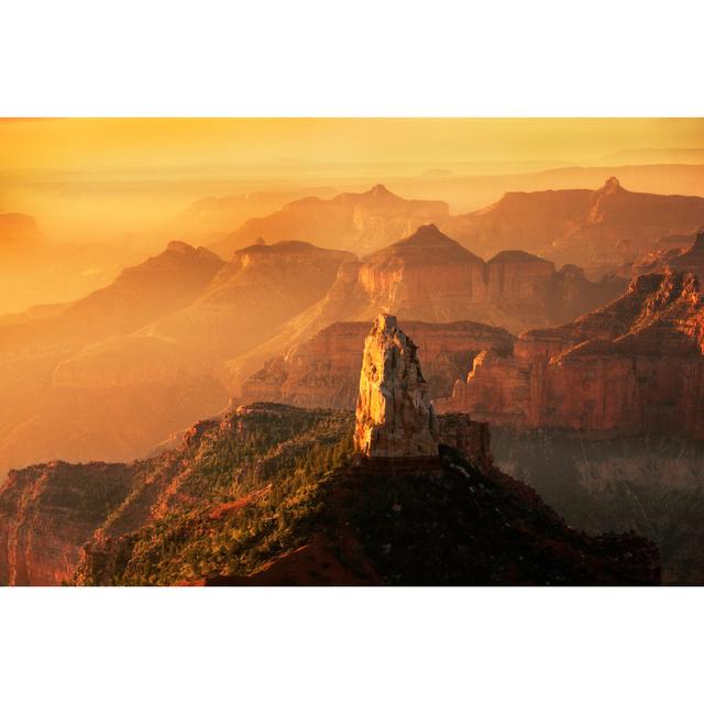 Grand Canyon National Park - Wrapped Canvas Print Alpen Home Size: 30cm H x 46cm W x 3.8cm D on Productcaster.