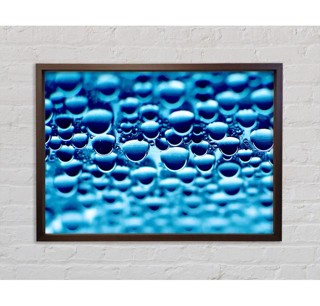 Blue Water Hibernation Framed Print Ebern Designs Size: 254cm H x 359.15cm W x 3.3cm D on Productcaster.