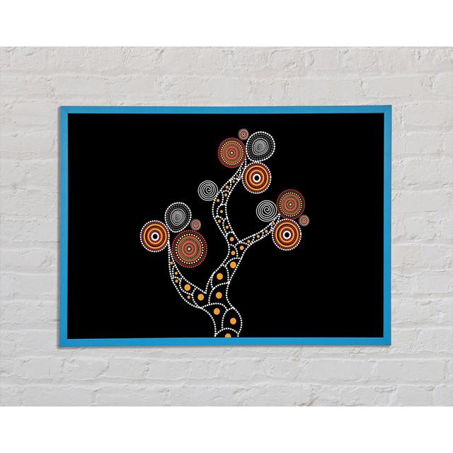 Aboriginal Tree 1 - Single Picture Frame Art Prints Latitude Vive Size: 21cm H x 29.7cm W x 2cm D on Productcaster.