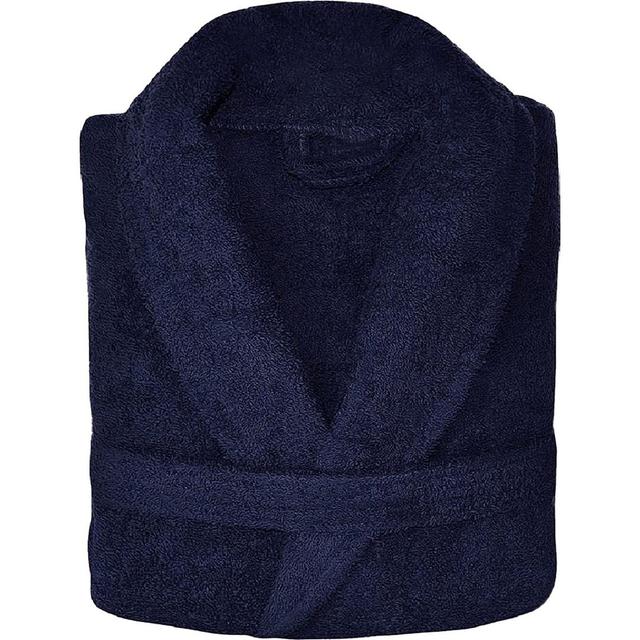 100% Cotton Terry Bath Robe Navy Symple Stuff on Productcaster.