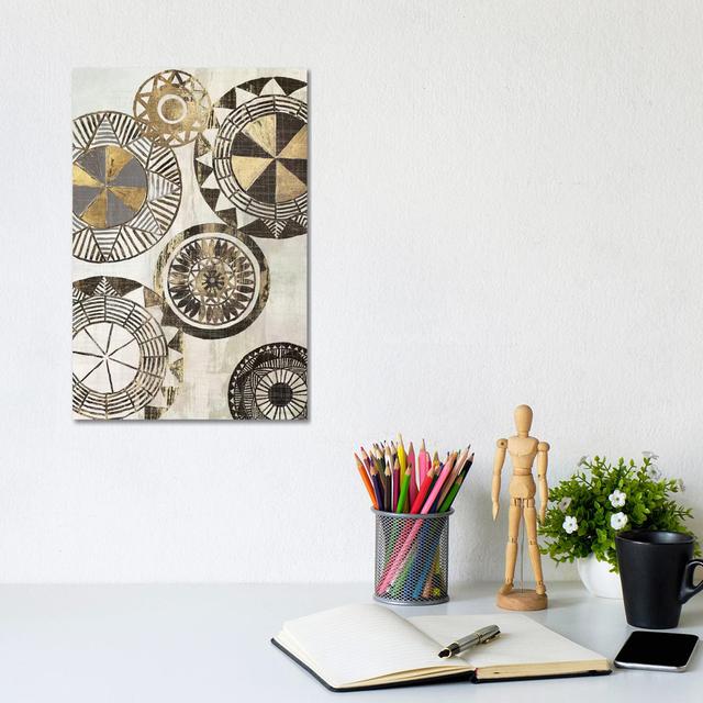 African Rings I by Tom Reeves - Wrapped Canvas Print Latitude Vive Size: 30.48cm H x 20.32cm W x 1.91cm D on Productcaster.