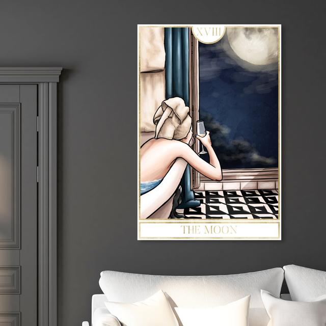 The Moon by Oliver Gal - No Frame Print on Canvas Oliver Gal Size: 91.4 cm H x 61 cm W on Productcaster.