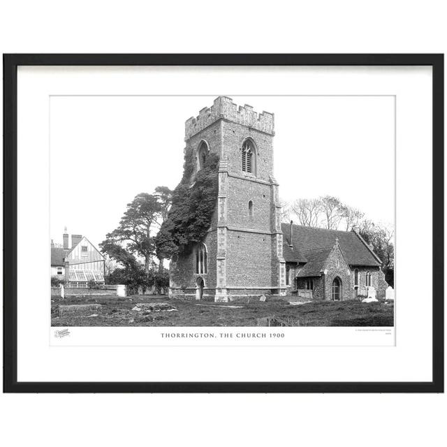 'Thorrington, the Church 1900' by Francis Frith - Picture Frame Photograph Print on Paper The Francis Frith Collection Size: 40cm H x 50cm W x 2.3cm D on Productcaster.