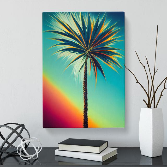 CAN-V0523-1693X Palm Tree Art Vol.2 - Wrapped Canvas Print 17 Stories Frame Option: Unframed, Size: 76cm H x 50cm W on Productcaster.