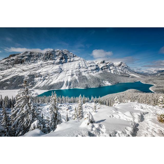 Banff National Park - Wrapped Canvas Print Union Rustic Size: 61cm H x 91cm W x 3.8cm D on Productcaster.