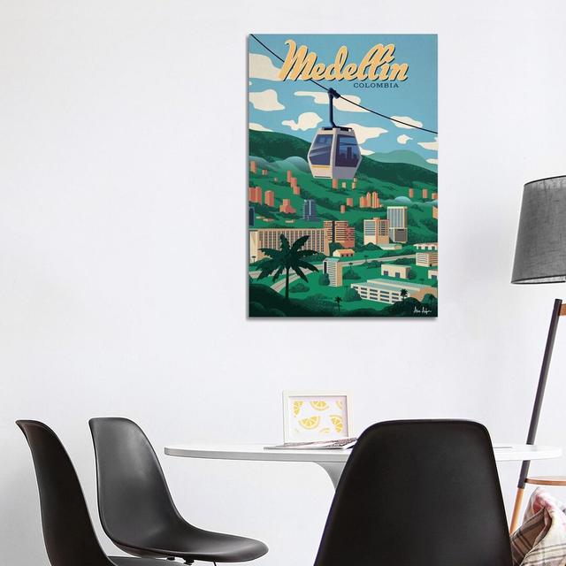 Medellin by IdeaStorm Studios - Wrapped Canvas Print Alpen Home Size: 101.6cm H x 66.04cm W x 1.9cm D on Productcaster.