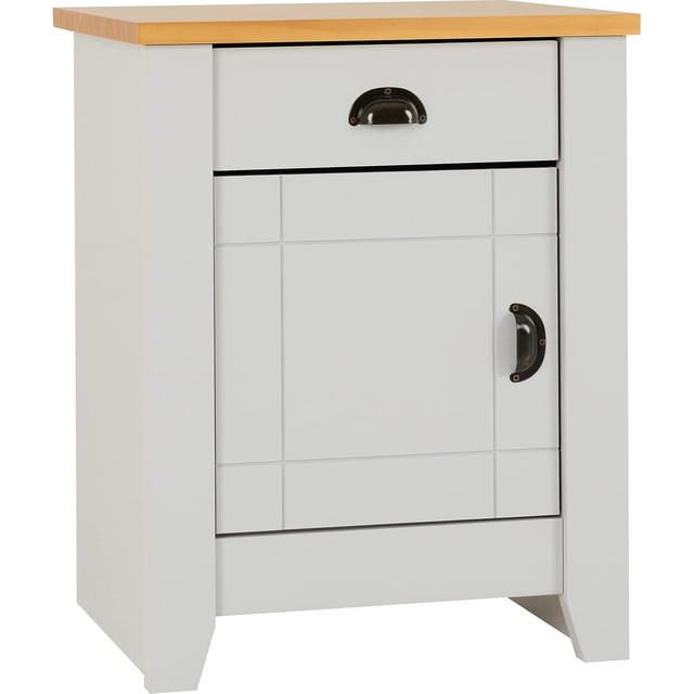 Fredonyer 1 - Drawer Nightstand in Grey/Oak Rosalind Wheeler on Productcaster.