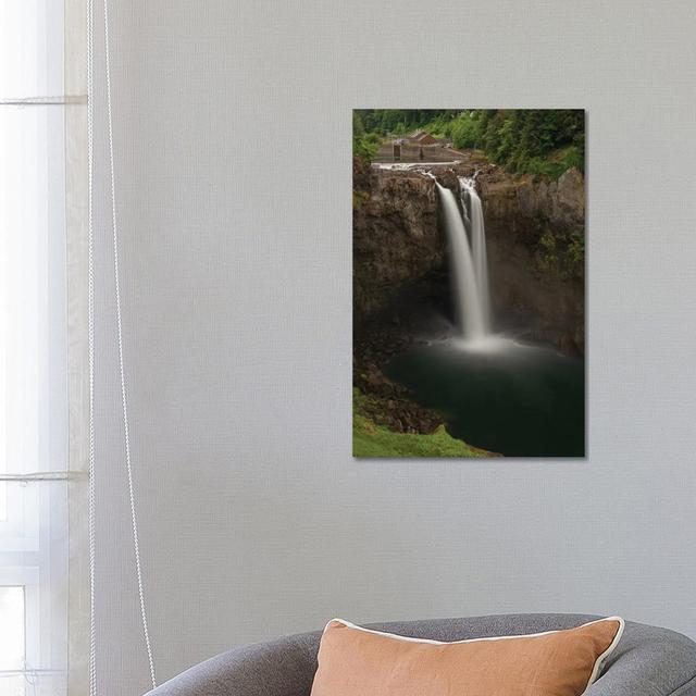 Snoqualmie Falls by Louis Ruth - Wrapped Canvas Print Alpen Home Size: 66.04cm H x 45.72cm W x 3.81cm D on Productcaster.