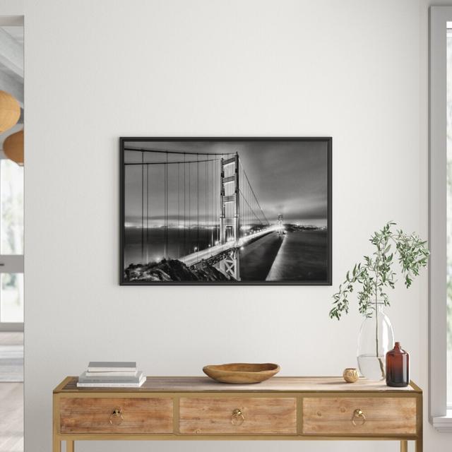 Gerahmtes Wandbild Golden Gate Bridge San Francisco East Urban Home Größe: 70 cm H x 100 cm B on Productcaster.