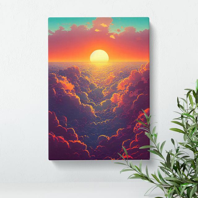 An Ultimate Sunset - Wrapped Canvas Print 17 Stories Size: 76cm H x 50cm W x 3cm D on Productcaster.