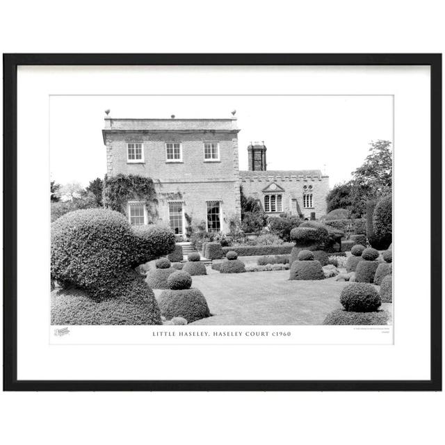 'Little Haseley, Haseley Court C1960' by Francis Frith - Picture Frame Photograph Print on Paper The Francis Frith Collection Size: 40cm H x 50cm W x on Productcaster.