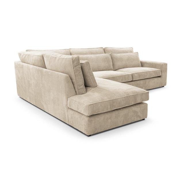 Preslea 2 - Piece Sofa & Chaise Ebern Designs Orientation: Left Hand Facing, Upholstery Colour: Creme on Productcaster.