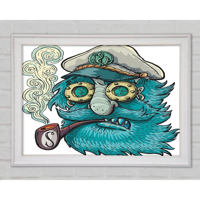 The Smoking Sailor Framed Print Rosalind Wheeler Size: 42cm H x 59.7cm W x 1.5cm D on Productcaster.