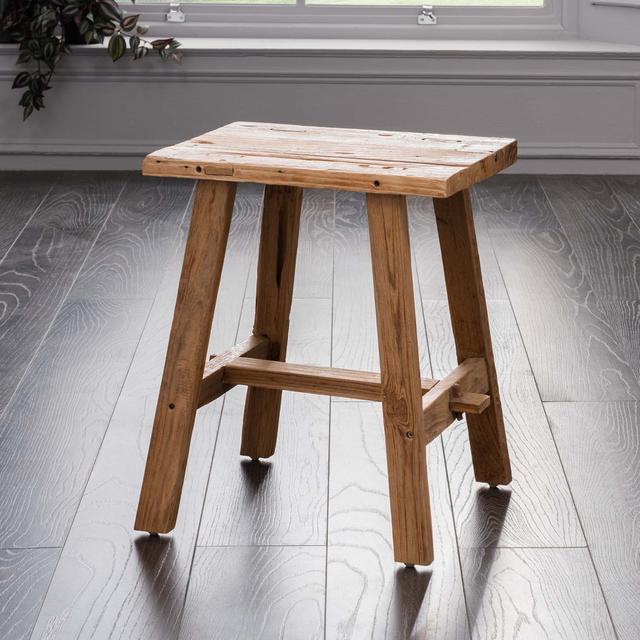 Solid + Manufactured Wood Accent Stool Alpen Home on Productcaster.