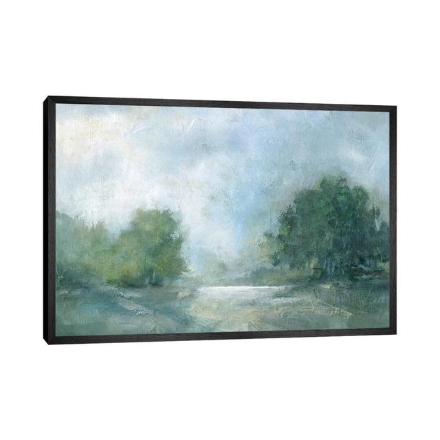 Summer Afternoon by Carol Robinson - Painting on Canvas Ebern Designs Format: Black Framed, Size: 45.72cm H x 66.04cm W x 3.81cm D on Productcaster.