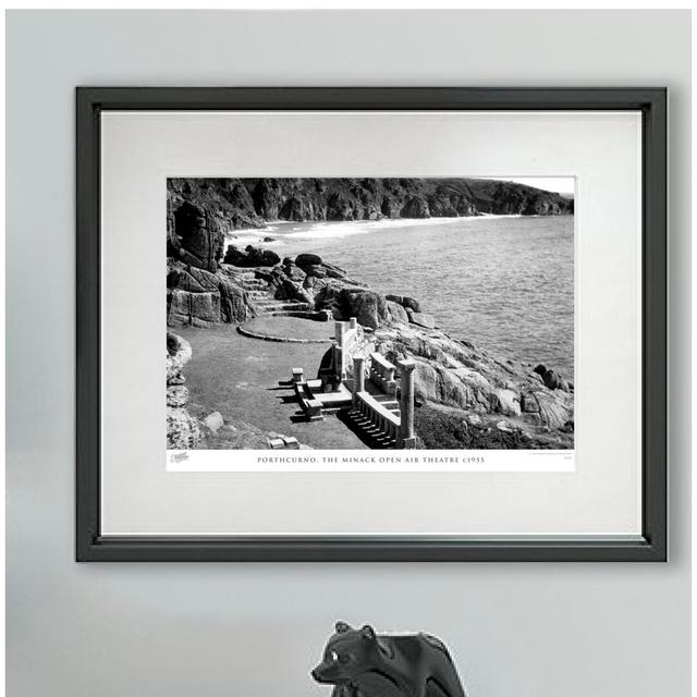 Porthcurno, The Minack Open Air Theatre C1955 - Single Picture Frame Print The Francis Frith Collection Size: 45cm H x 60cm W x 2.3cm D on Productcaster.